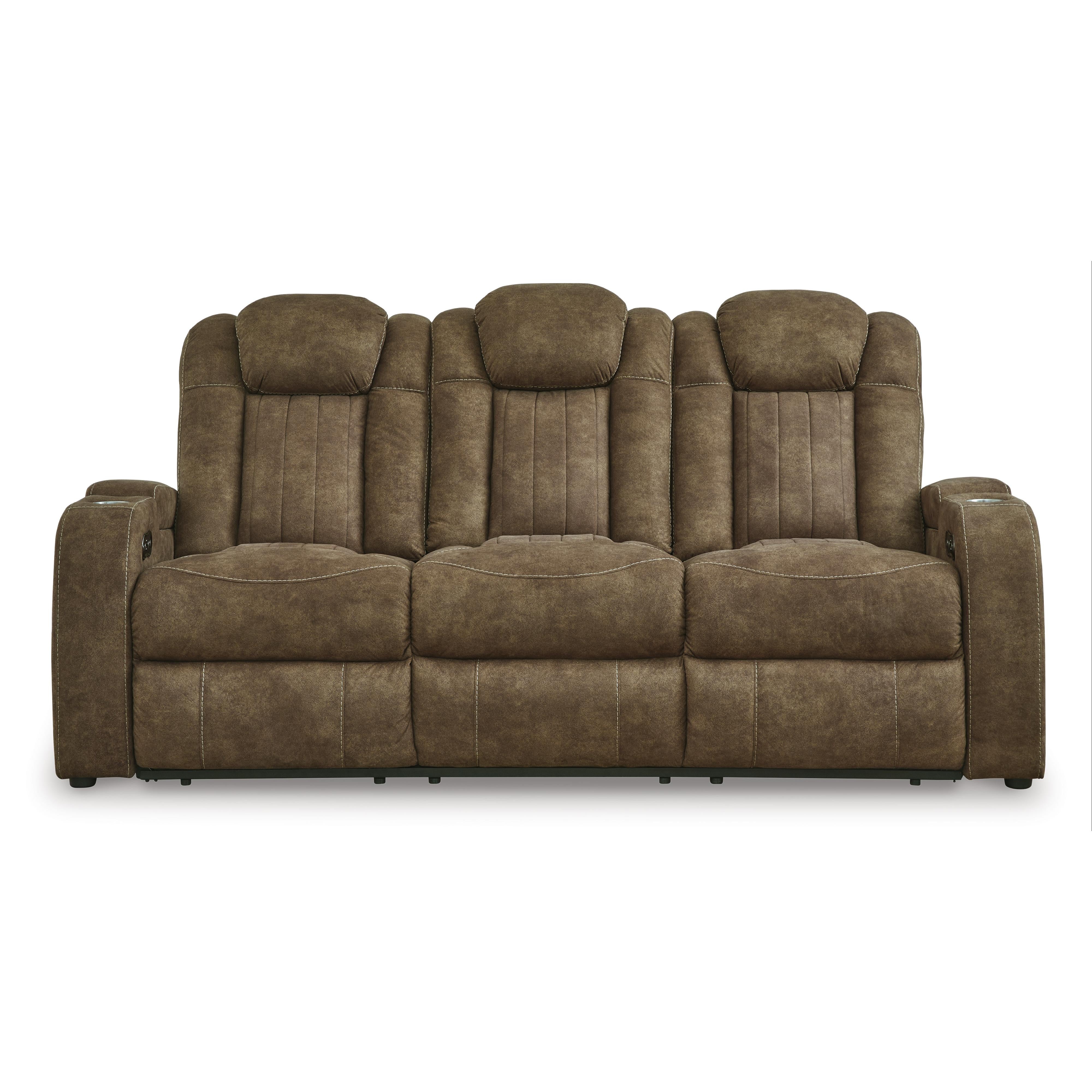  Signature Design by Ashley Wolfridge 60703U1 2 pc Power Reclining Living Room Set IMAGE 3