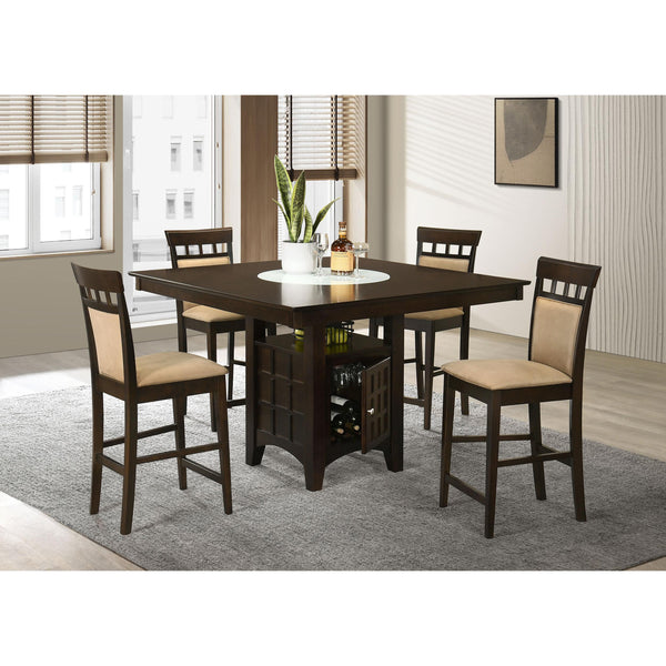 Coaster Furniture Gabriel 100438 5-Piece Counter Height Dining Set