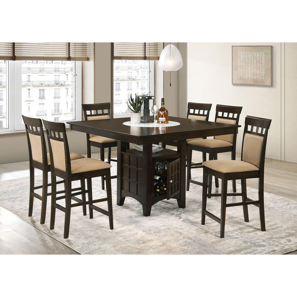 Coaster Furniture Gabriel 100438 7-Piece Counter Height Dining Set