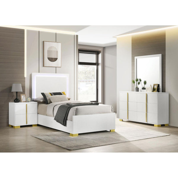 Coaster Furniture Marceline 222931T-S4 6 pc Twin Panel Bedroom Set