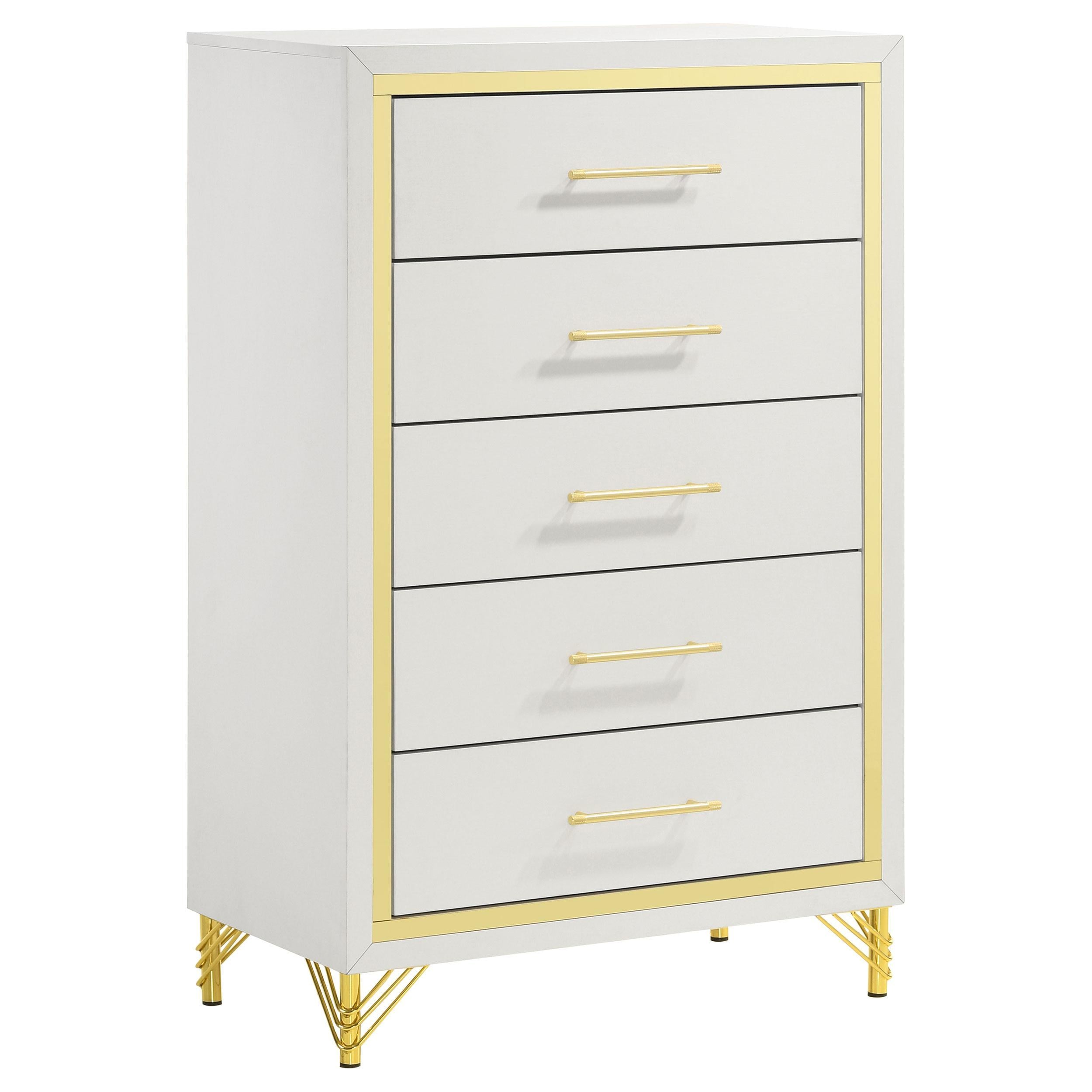  Coaster Furniture Lucia 224731KE-S5 7 pc King Panel Bedroom Set IMAGE 6