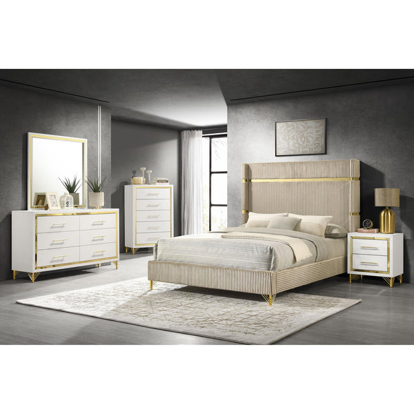 Coaster Furniture Lucia 224731Q-S5 7 pc Queen Panel Bedroom Set
