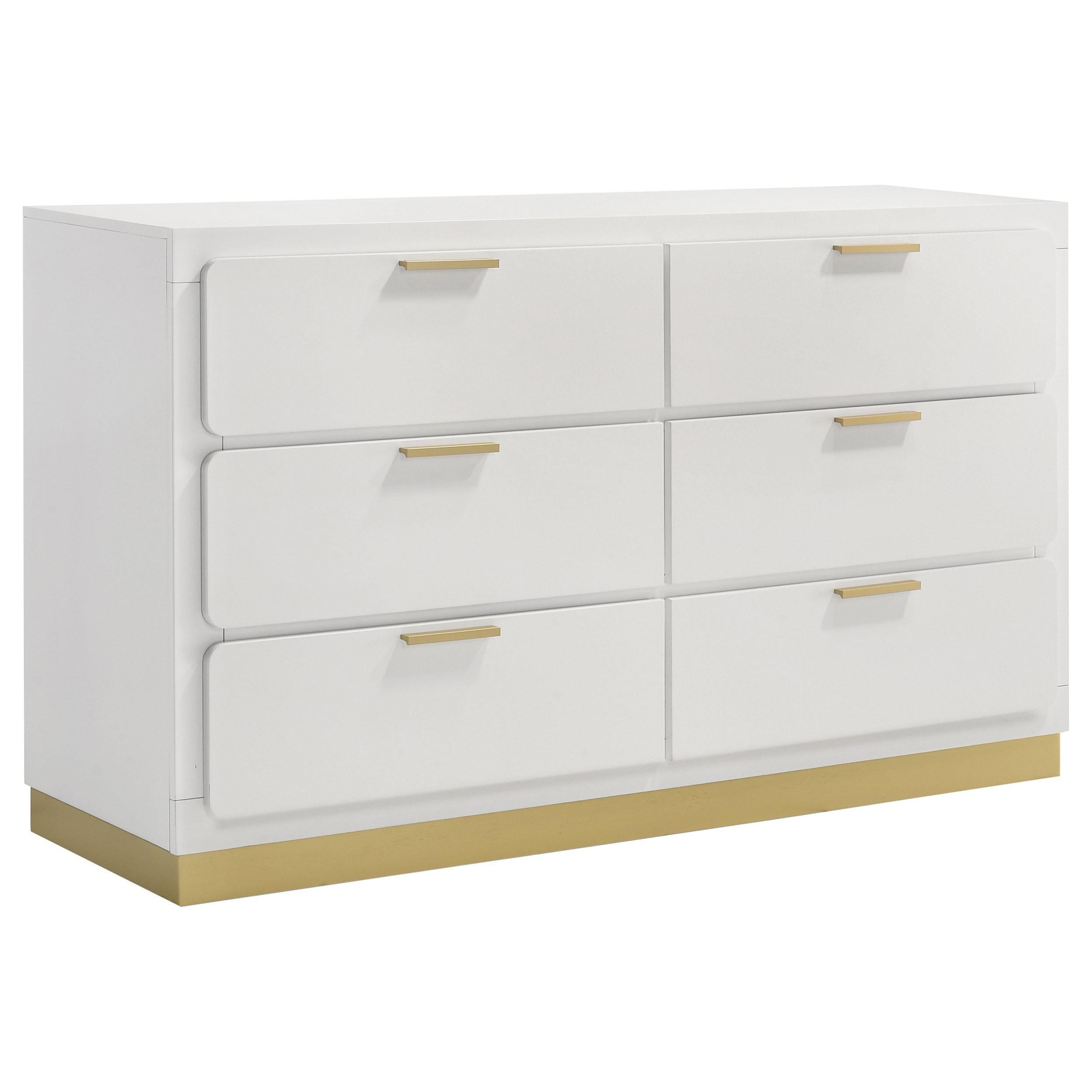  Coaster Furniture Caraway 224771KW-S4 6 pc California King Panel Bedroom Set IMAGE 4