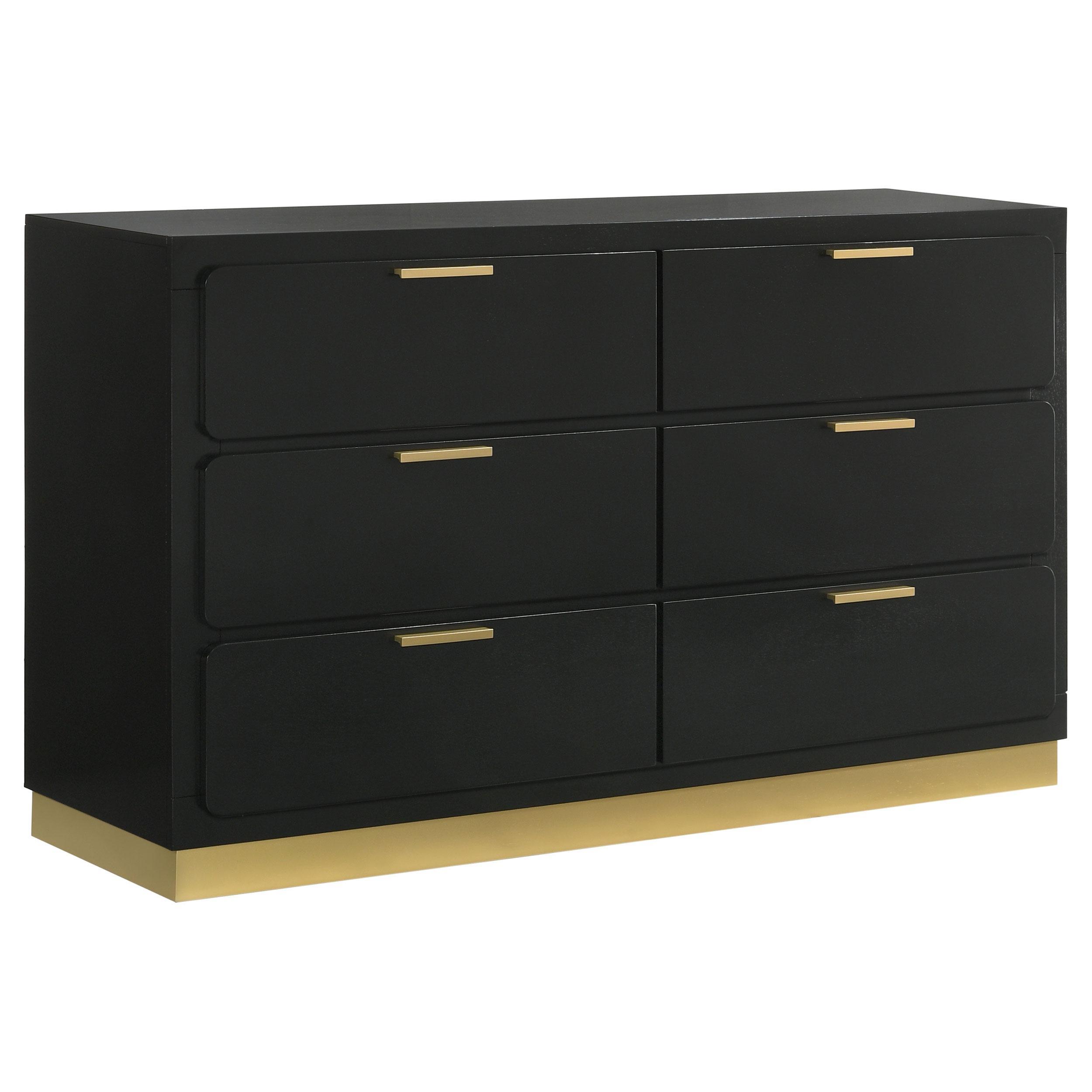  Coaster Furniture Caraway 224781KW-S4 6 pc California King Panel Bedroom Set IMAGE 4