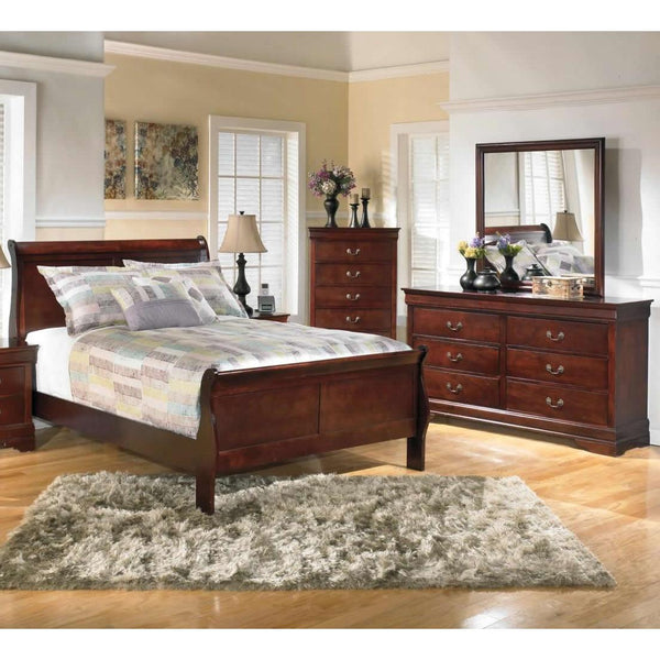 Signature Design by Ashley Alisdair B376B7 5 pc Full Sleigh Bedroom Set