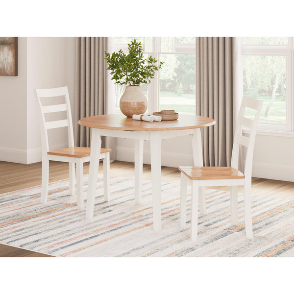 Signature Design by Ashley Gesthaven D398D4 3 pc Dining Set