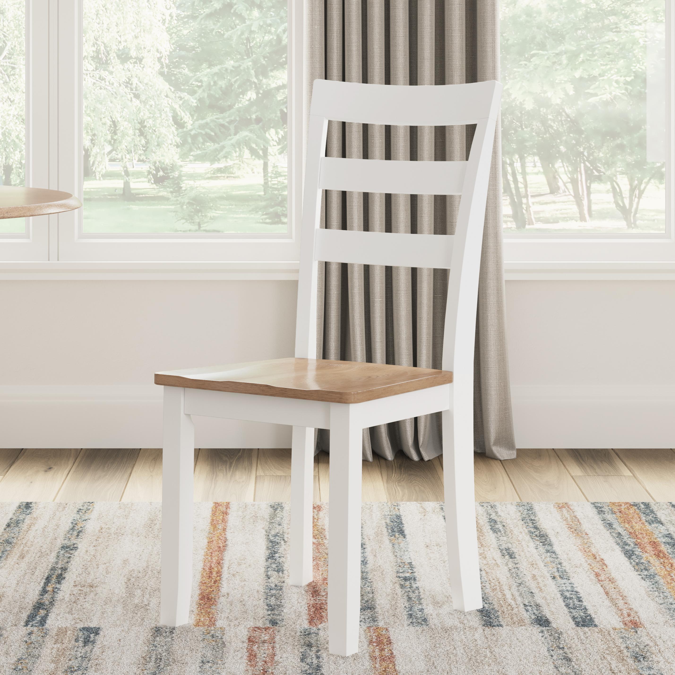  Signature Design by Ashley Gesthaven D398D4 3 pc Dining Set IMAGE 3