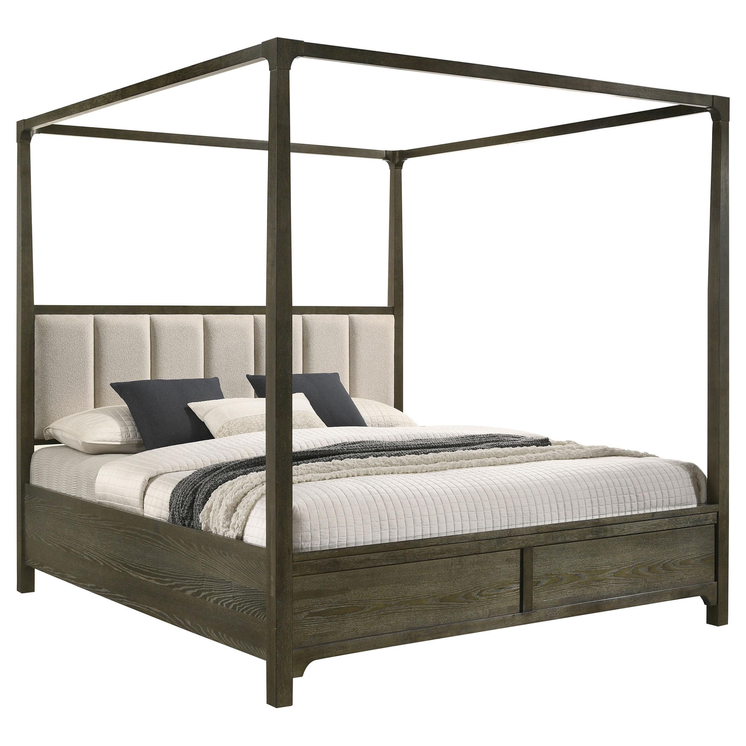  Coaster Furniture Gran Park 224931Q-S4 6 pc Queen Canopy Bedroom Set IMAGE 2