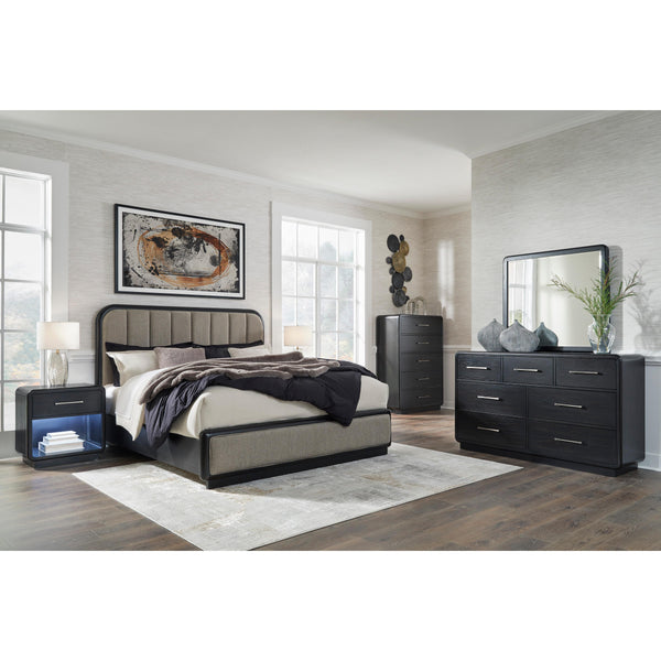 Signature Design by Ashley Rowanbeck B821 7 pc California King Panel Bedroom Set