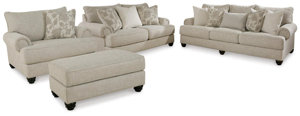 Benchcraft Asanti 13201U4 4 pc Sofa, Loveseat, Oversized Chair and Ottoman Set