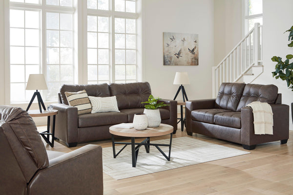 Benchcraft Barlin Mills 17003U2 3 pc Sofa, Loveseat and Recliner Set