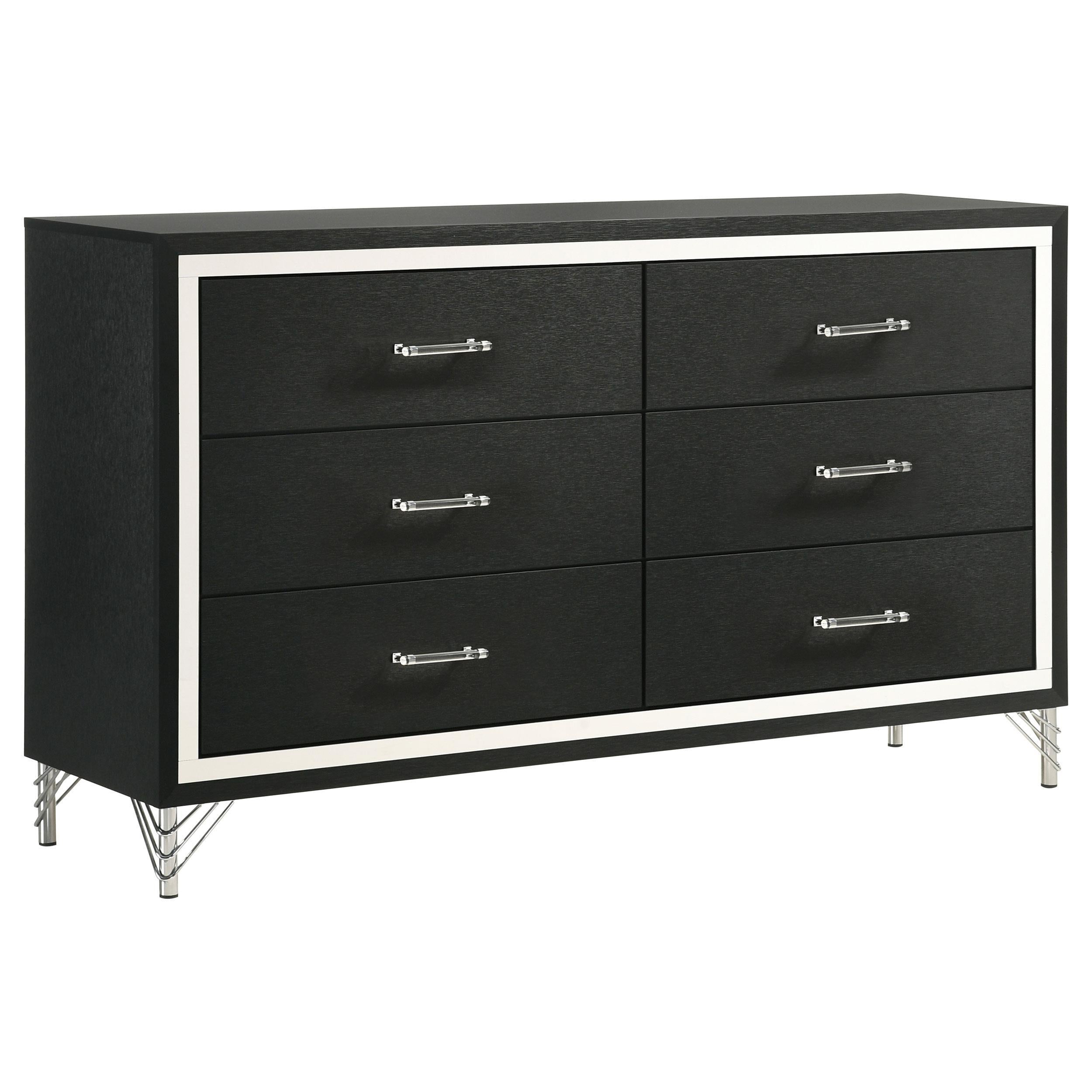  Coaster Furniture Lucia 224991KE-S4 6-piece King Panel Bedroom Set IMAGE 4