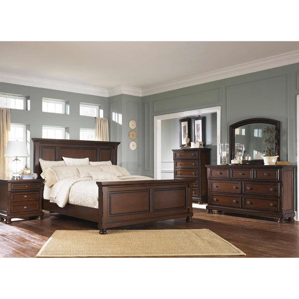 Millennium Porter B697B37 6 pc King Panel Bedroom Set