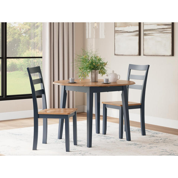 Signature Design by Ashley Gesthaven D399D4 3 pc Dining Set