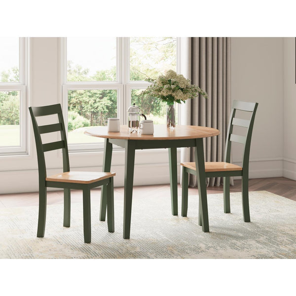 Signature Design by Ashley Gesthaven D401D4 3 pc Dining Set