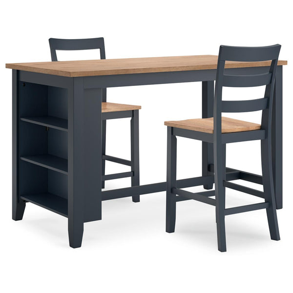 Signature Design by Ashley Gesthaven D399D3 3 pc Counter Height Dining Set
