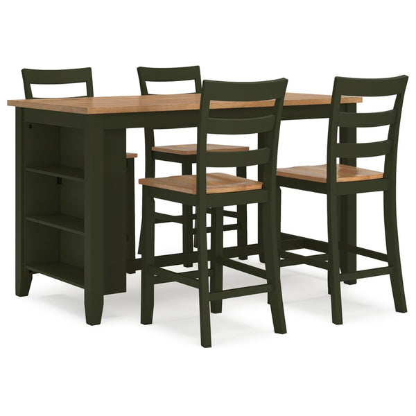 Signature Design by Ashley Gesthaven D401D2 5 pc Counter Height Dining Set