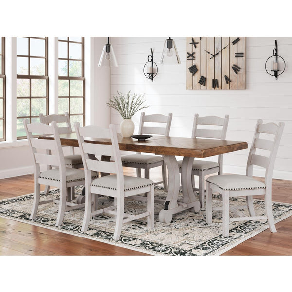 Signature Design by Ashley Valebeck D546D7 9 pc Dining Set