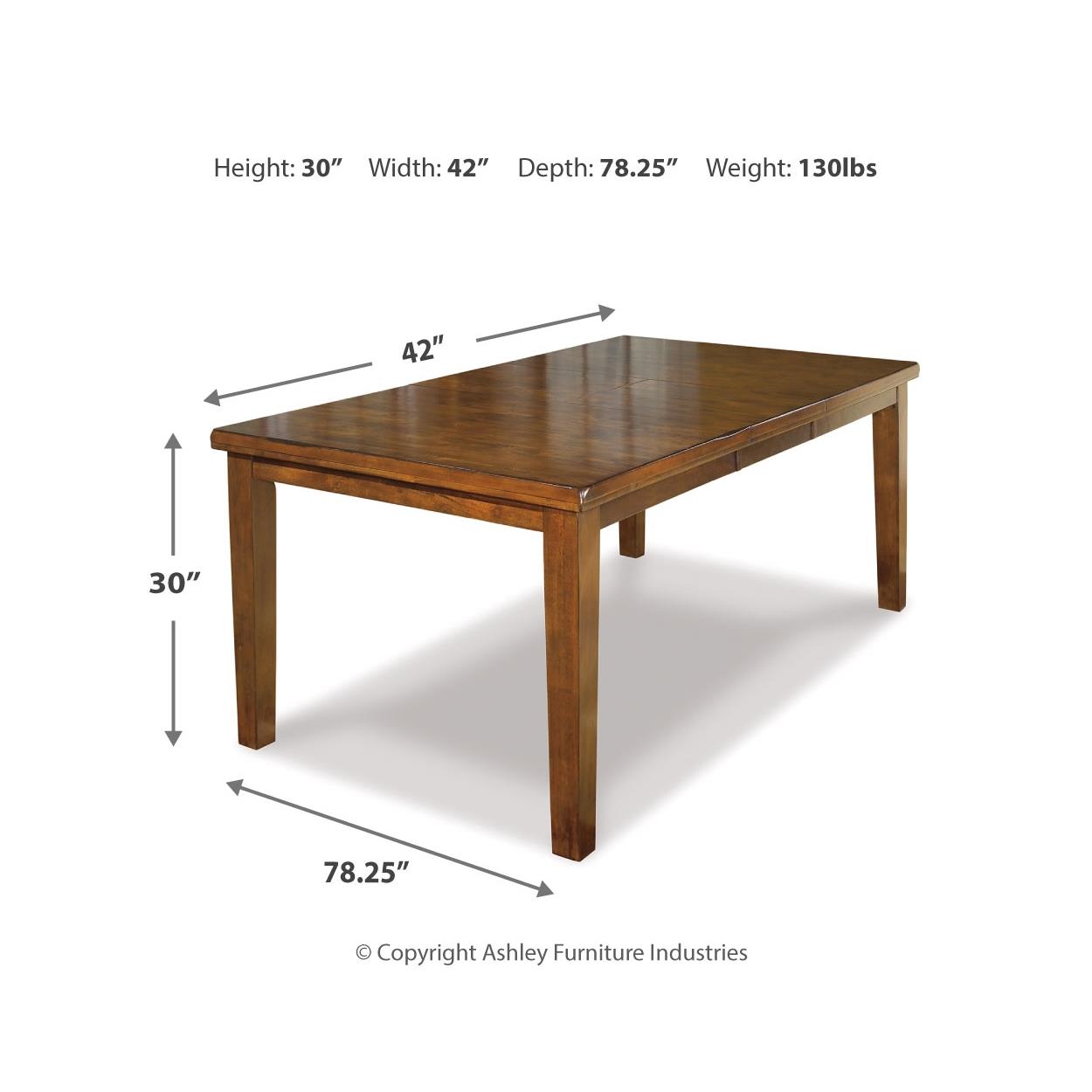  Signature Design by Ashley Ralene D594D8 4 pc Dining Set IMAGE 7