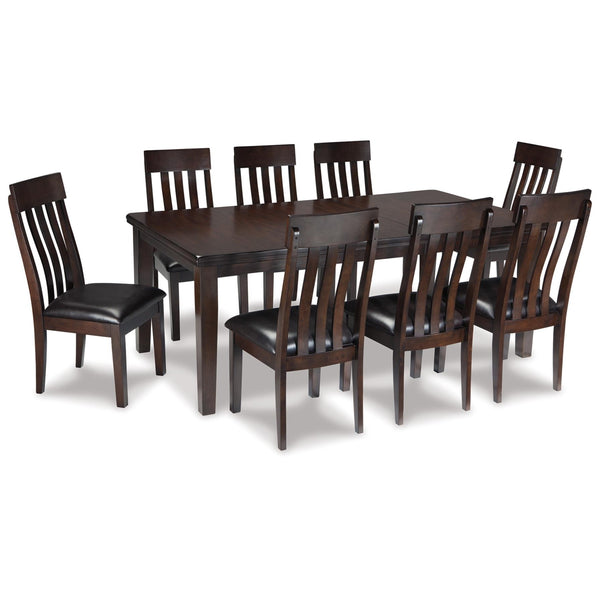 Signature Design by Ashley Haddigan D596D4 9 pc Dining Set