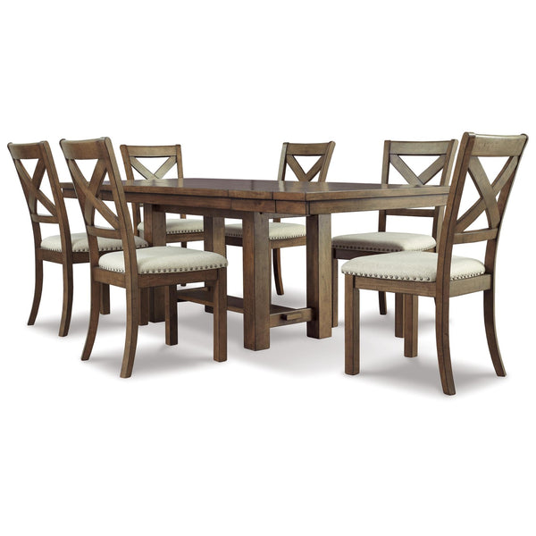 Signature Design by Ashley Moriville D631D11 7 pc Dining Set