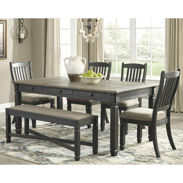 Signature Design by Ashley Tyler Creek D736D2 6 pc Dining Set