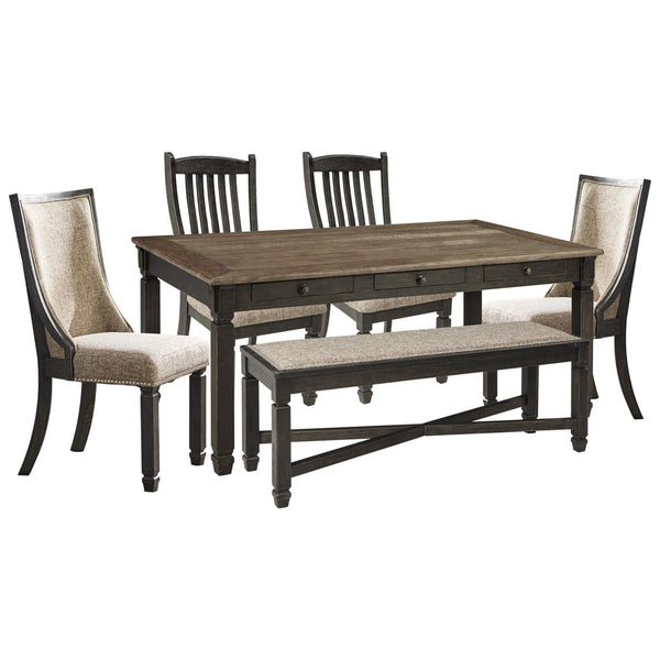 Signature Design by Ashley Tyler Creek D736D6 6 pc Dining Set