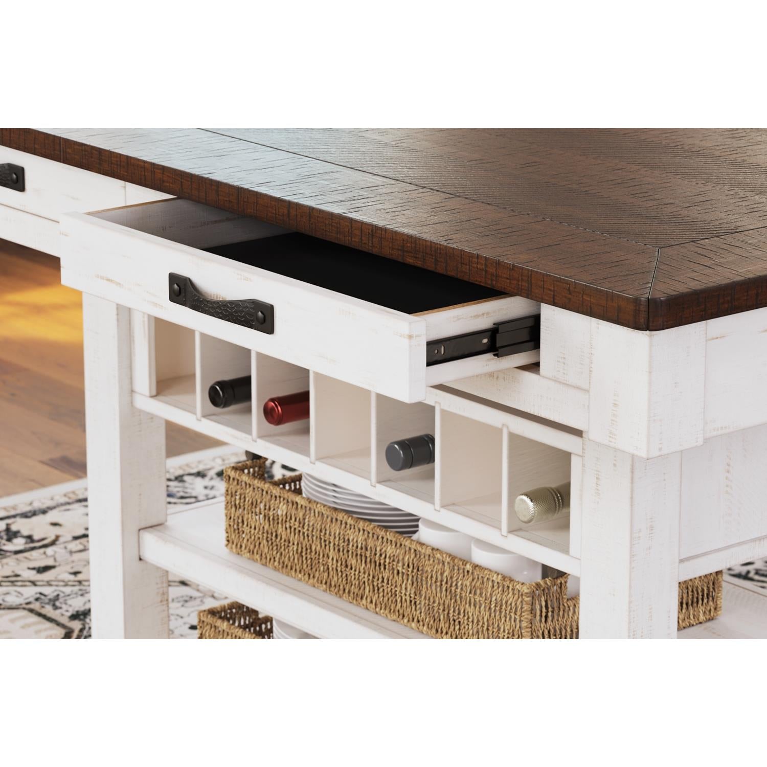 Signature Design by Ashley Valebeck D546D10 5 pc Counter Height Dining Set IMAGE 11