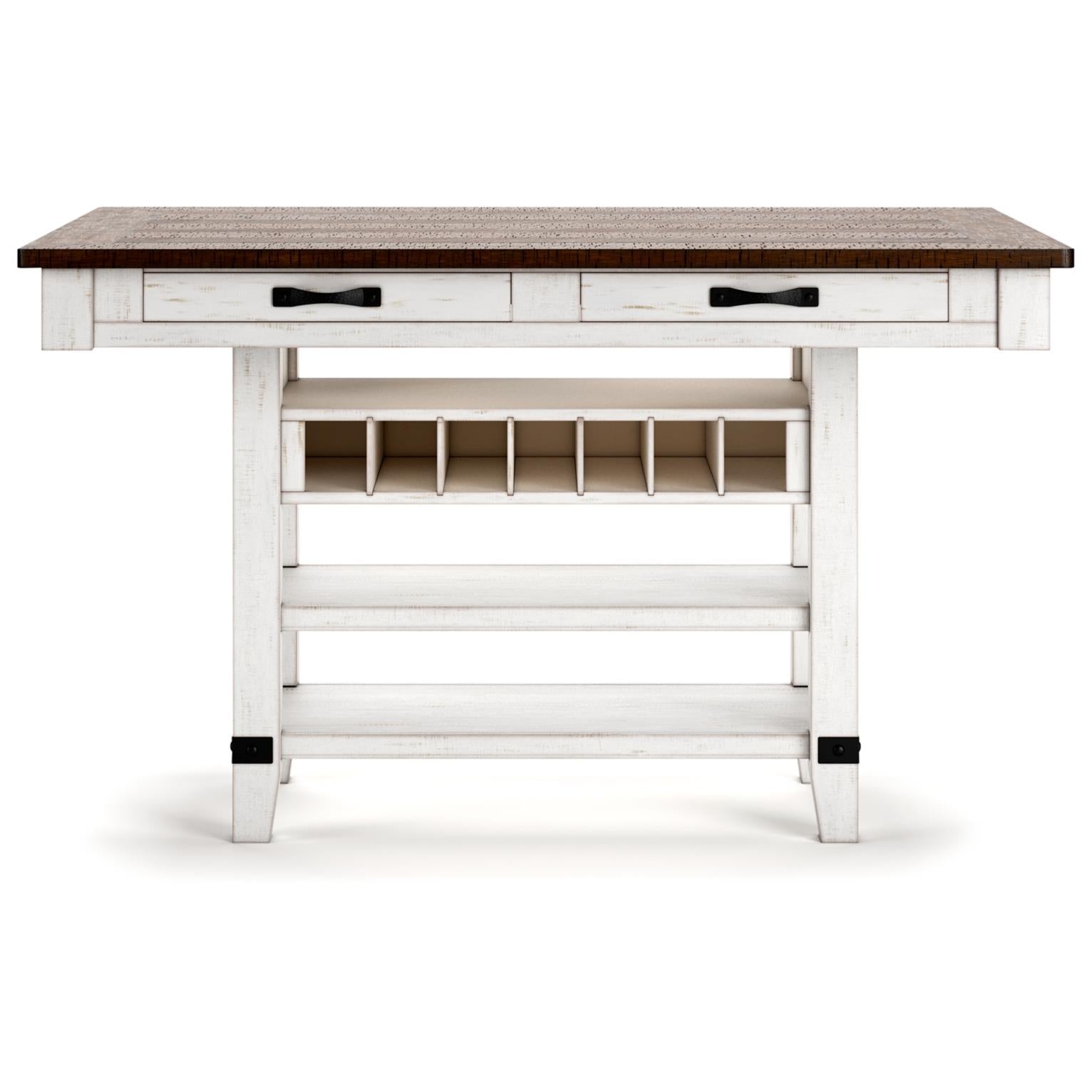  Signature Design by Ashley Valebeck D546D10 5 pc Counter Height Dining Set IMAGE 3