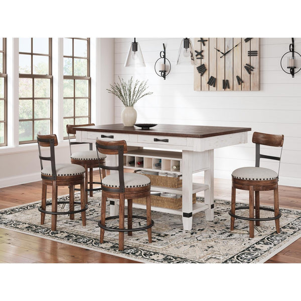 Signature Design by Ashley Valebeck D546D23 5 pc Counter Height Dining Set
