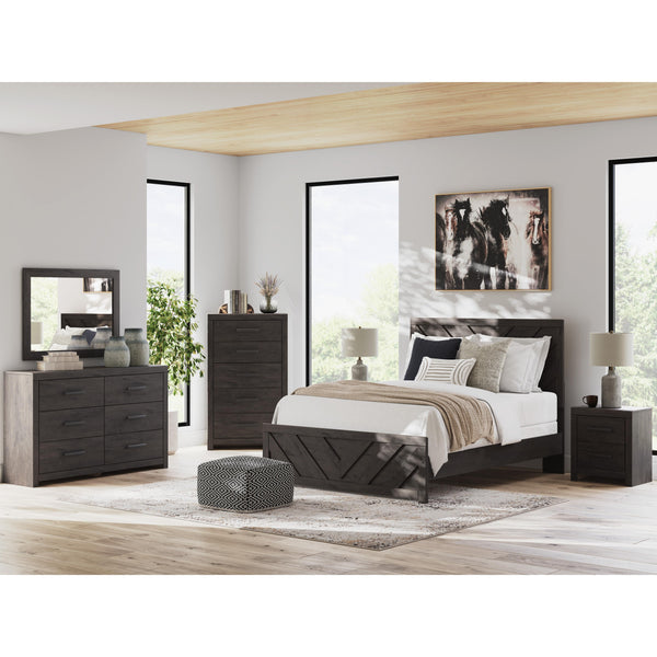 Signature Design by Ashley Prendonea B3789 8 pc Queen Panel Bedroom Set