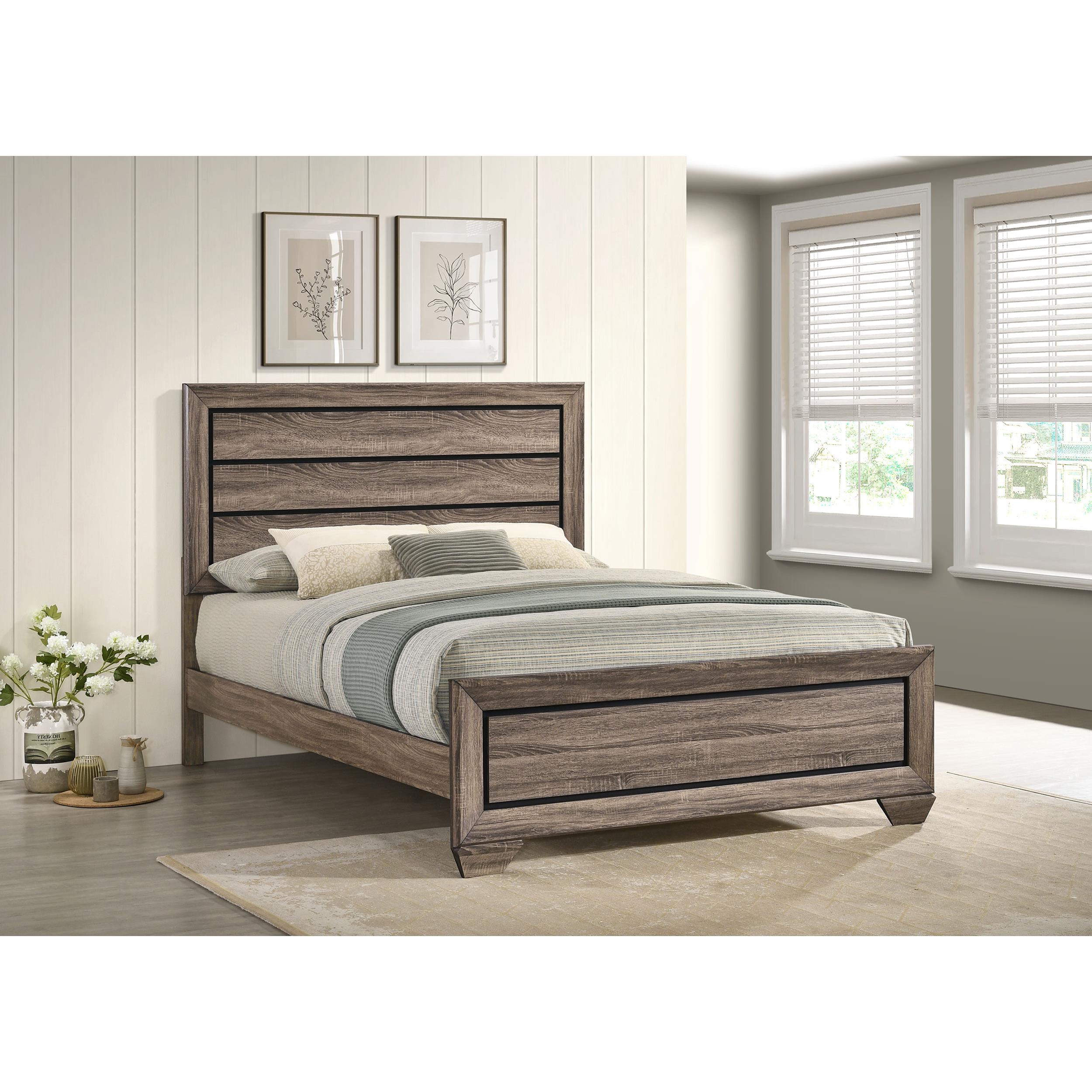  Size_Queen --  Coaster Furniture Kauffman Panel Bed IMAGE 6