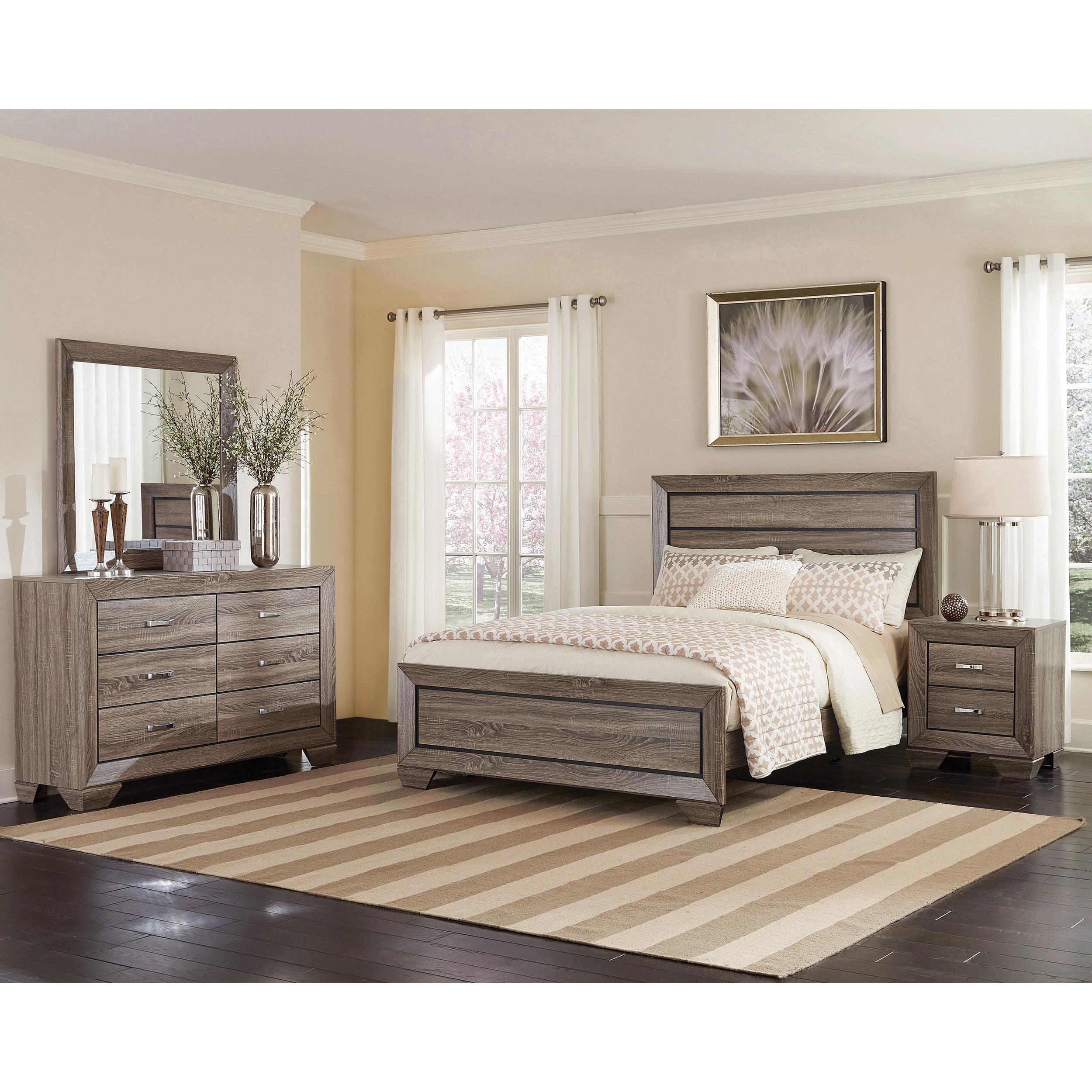  Size_Queen --  Coaster Furniture Kauffman Panel Bed IMAGE 7