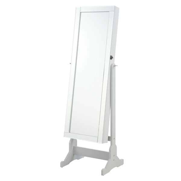 Coaster Furniture Yvonne 901866 Cheval Mirror with Jewelry Storage - Dove Grey