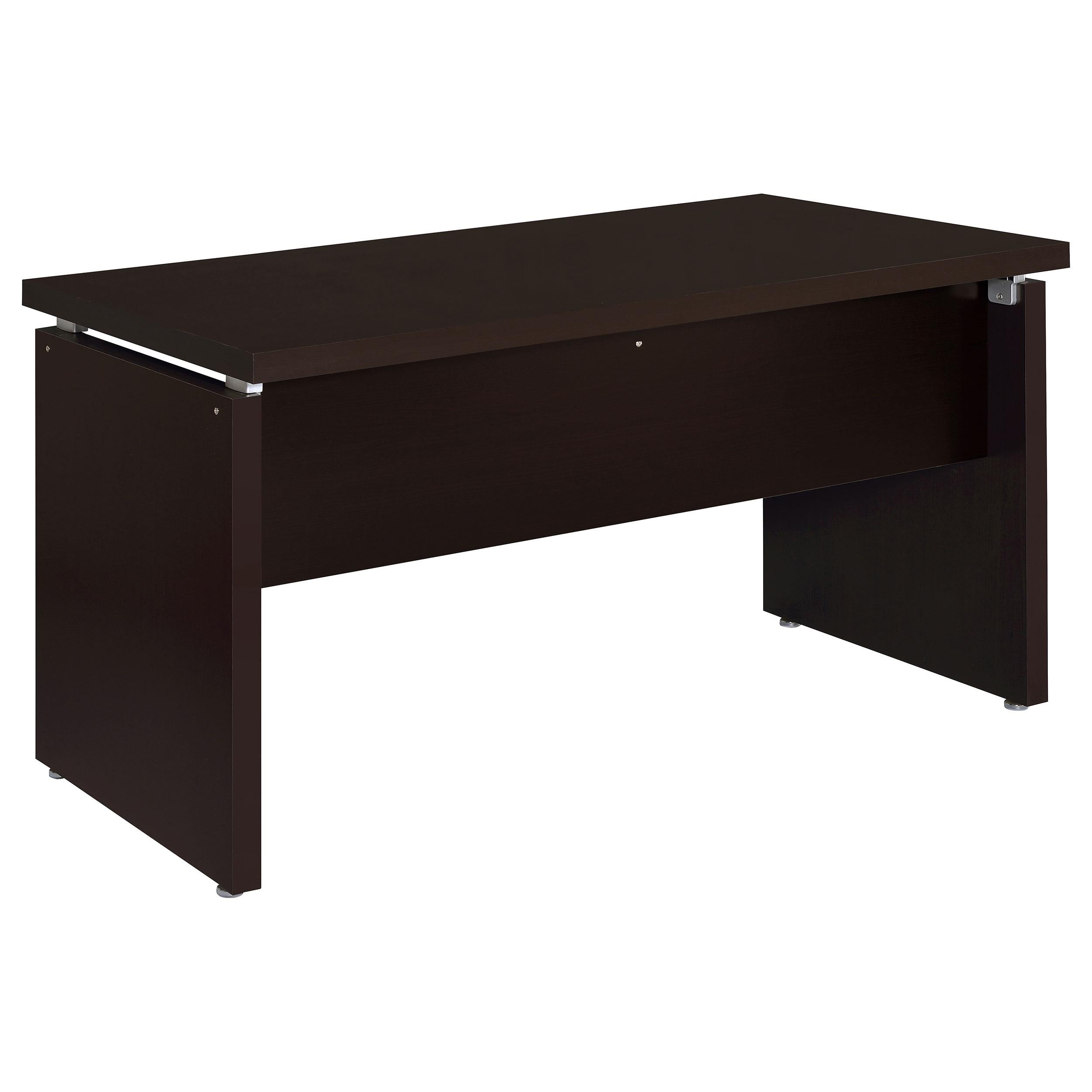  Coaster Furniture Skylar 800891 55-inch Computer Desk with Keyboard Drawer - Cappuccino IMAGE 6