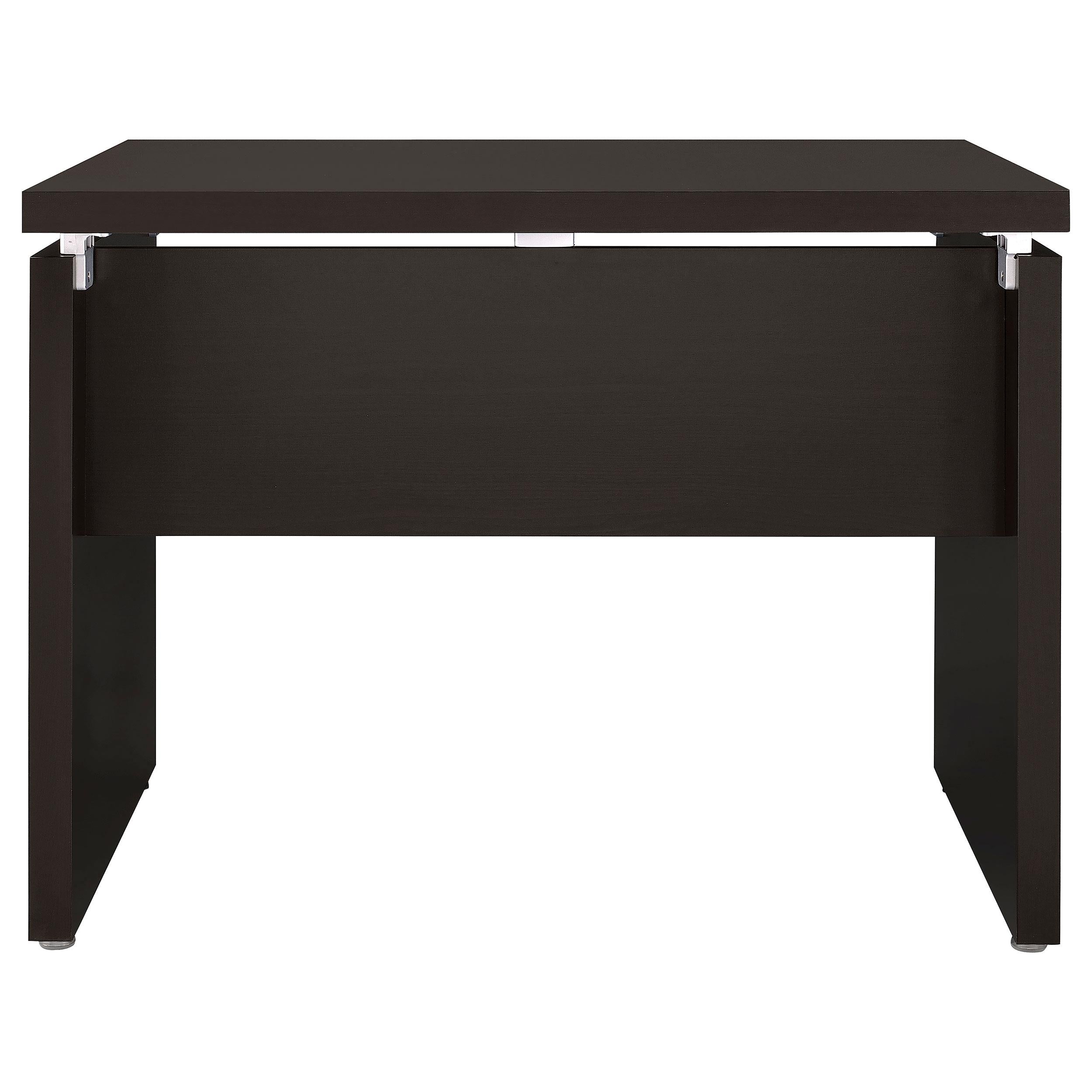  Coaster Furniture Skylar 800892 39-inch Engineered Wood Writing Desk - Cappuccino IMAGE 2