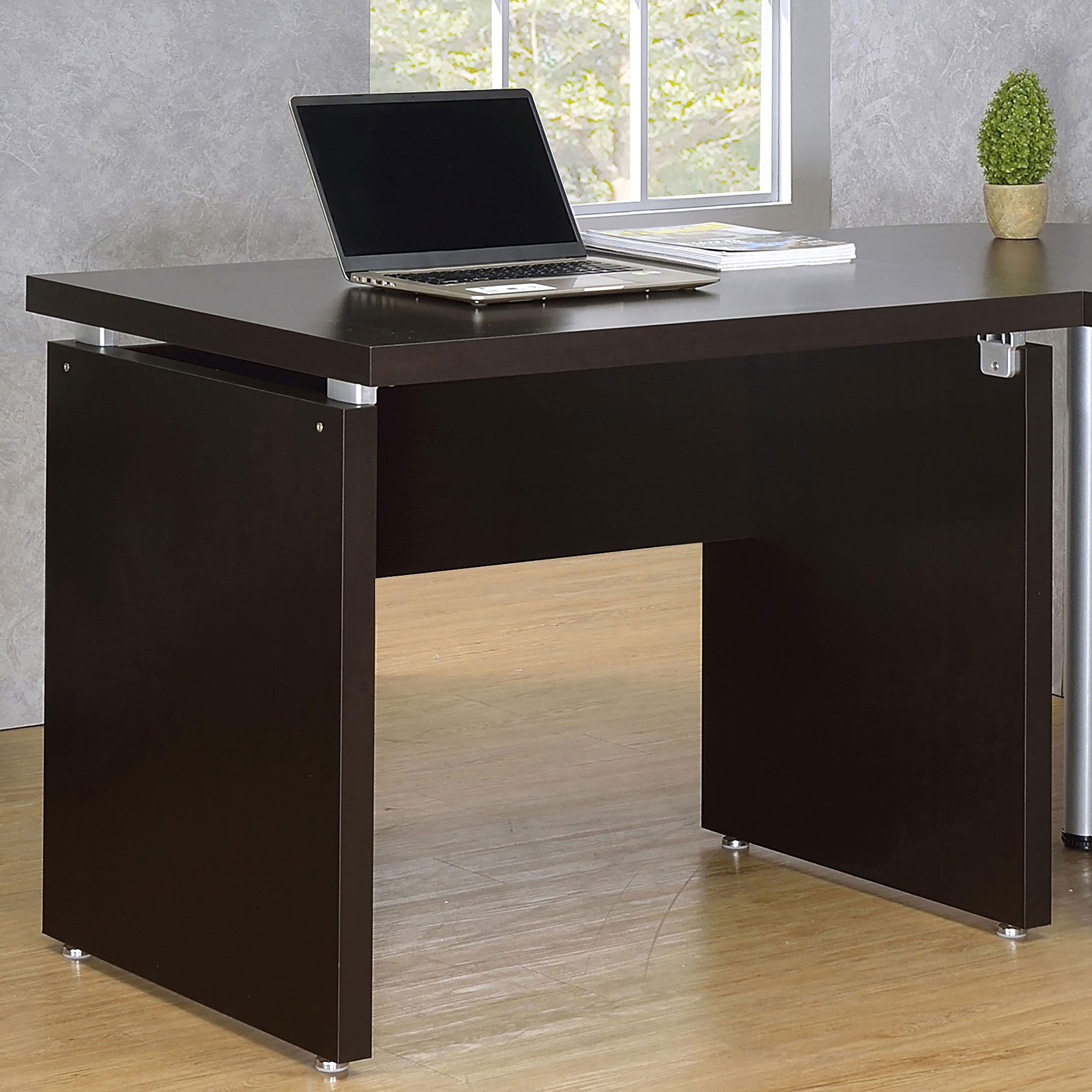  Coaster Furniture Skylar 800892 39-inch Engineered Wood Writing Desk - Cappuccino IMAGE 4