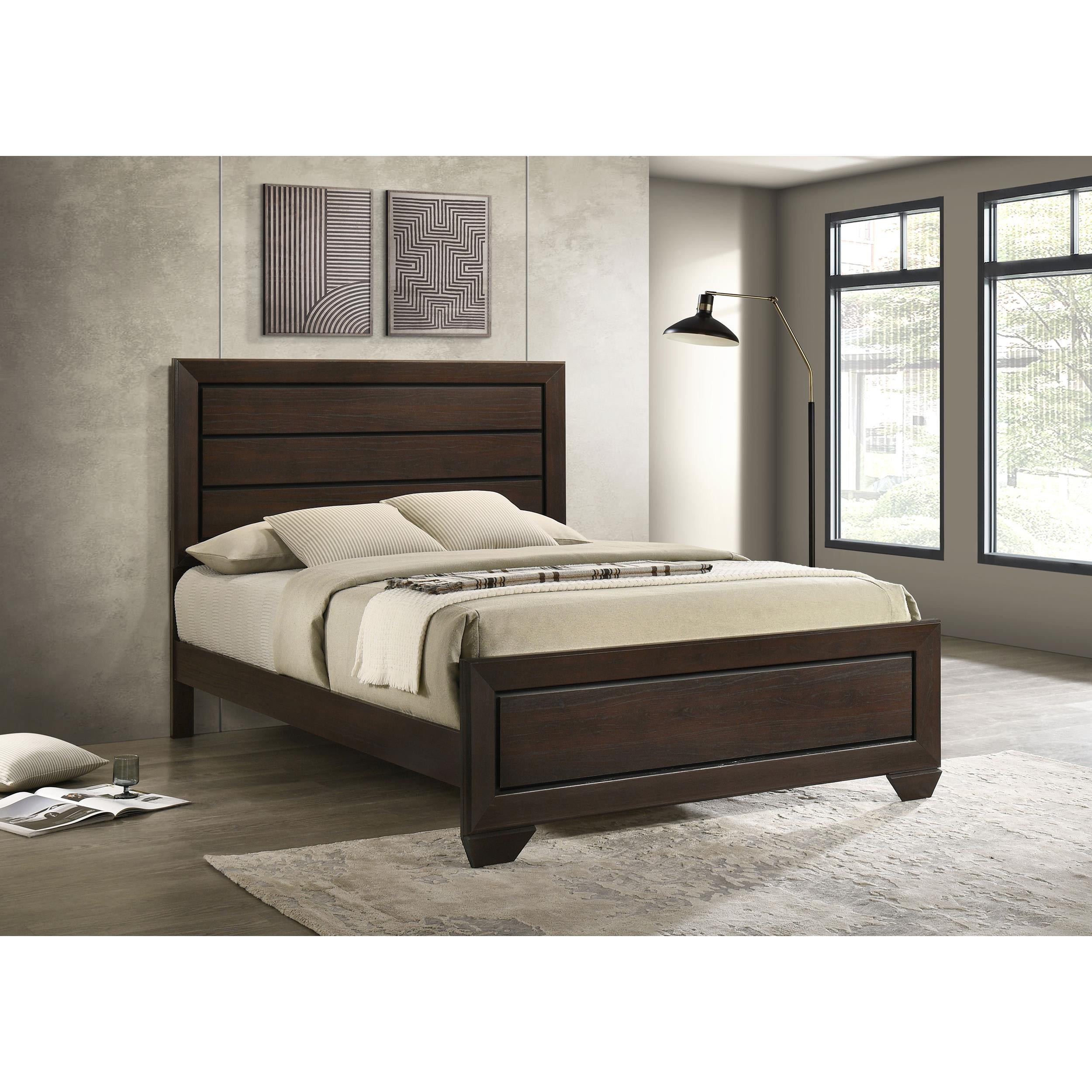  Size_Queen --  Coaster Furniture Kauffman Panel Bed IMAGE 4