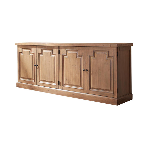 Coaster Furniture Florence 180205 4-door Dining Sideboard Buffet Cabinet - Rustic Honey