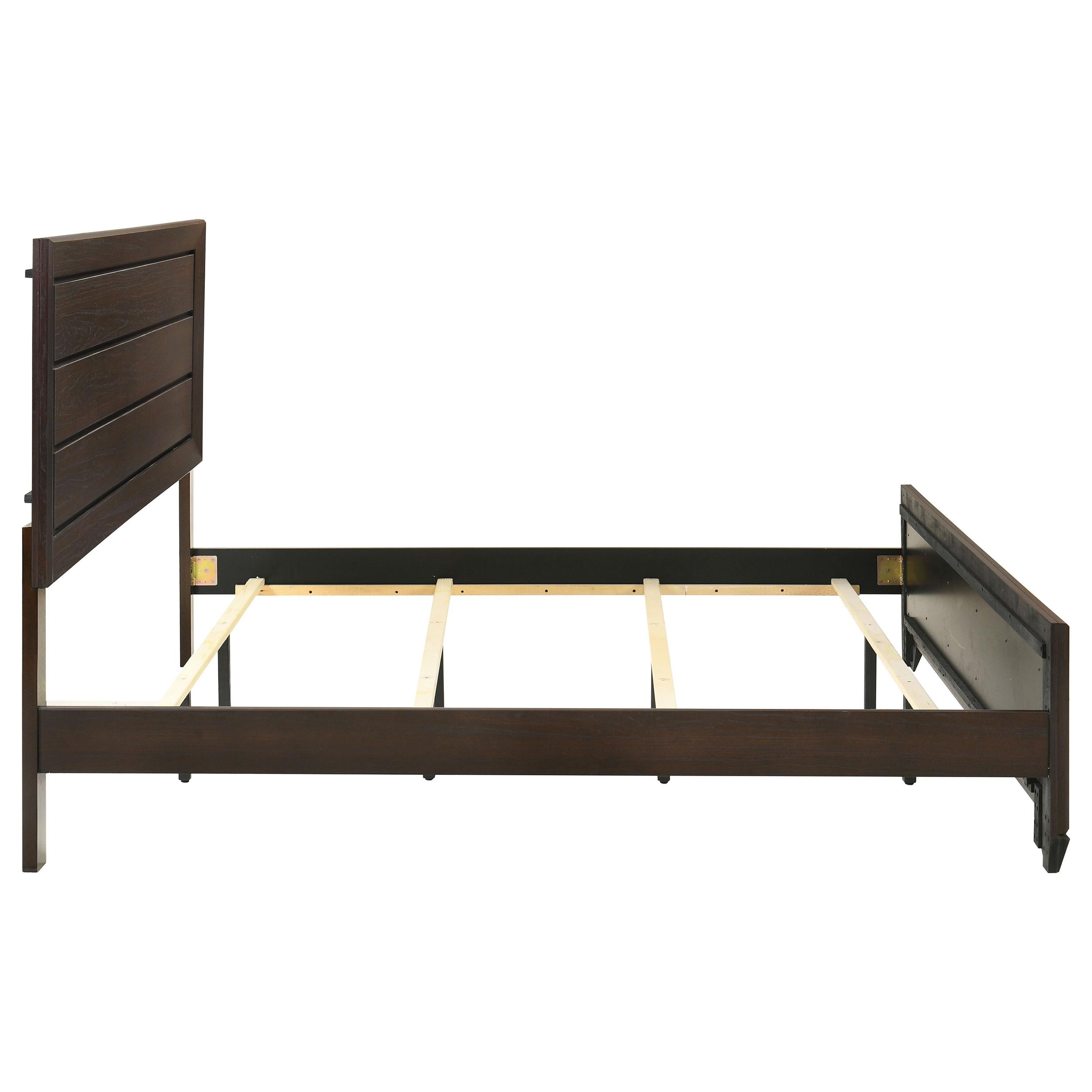  Size_King --  Kauffman 204391KE Wood Eastern King Panel Bed - Dark Cocoa IMAGE 5