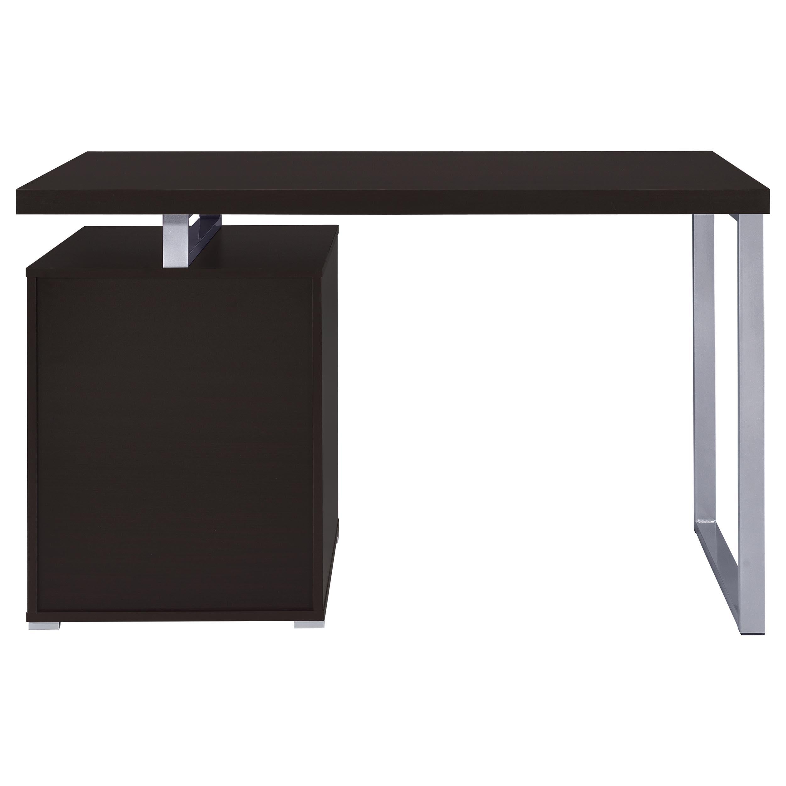  Coaster Furniture Brennan 800519 47-inch 3-Drawer Office Computer Desk - Cappuccino IMAGE 7