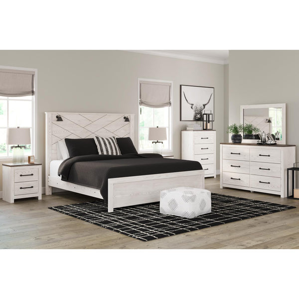 Signature Design by Ashley Gerridan B1190B28 8 pc King Panel Bedroom Set