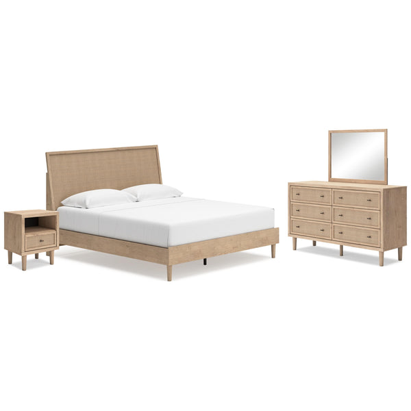 Signature Design by Ashley Cielden B1199B17 6 pc King Panel Bedroom Set