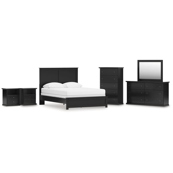 Signature Design by Ashley Maribel B138B76 8 pc Queen Panel Bedroom Set