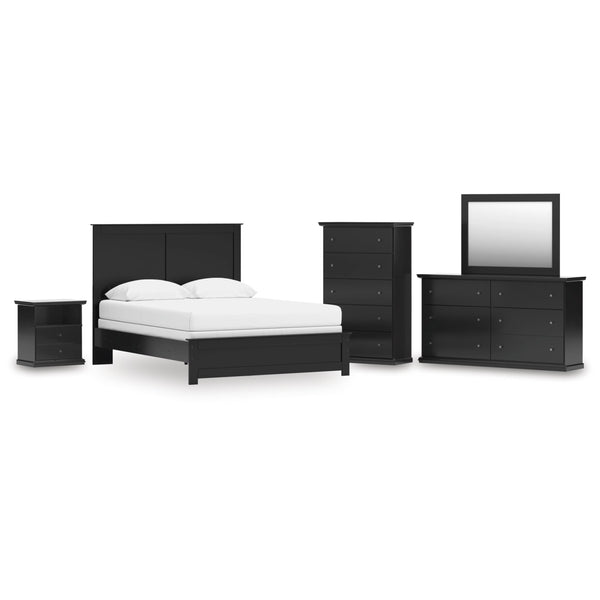Signature Design by Ashley Maribel B138B75 7 pc Queen Panel Bedroom Set