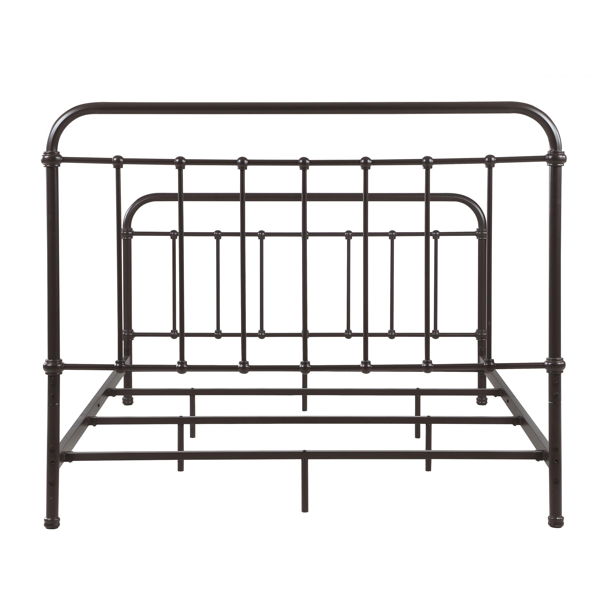  Size_Queen --  Livingston 300399Q Metal Queen Open Frame Bed - Dark Bronze IMAGE 6