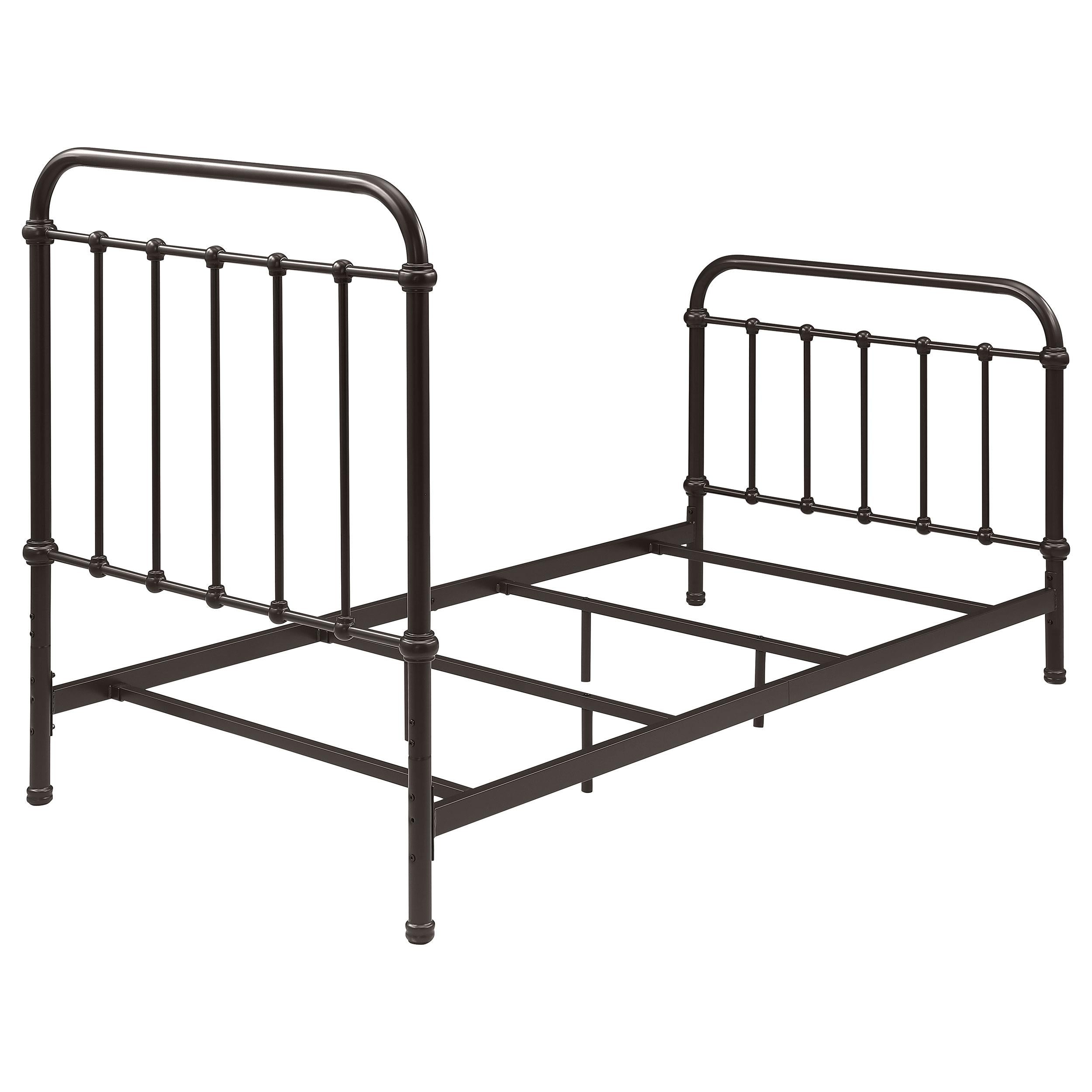  Size_Twin --  Coaster Furniture Livingston Metal Bed IMAGE 6