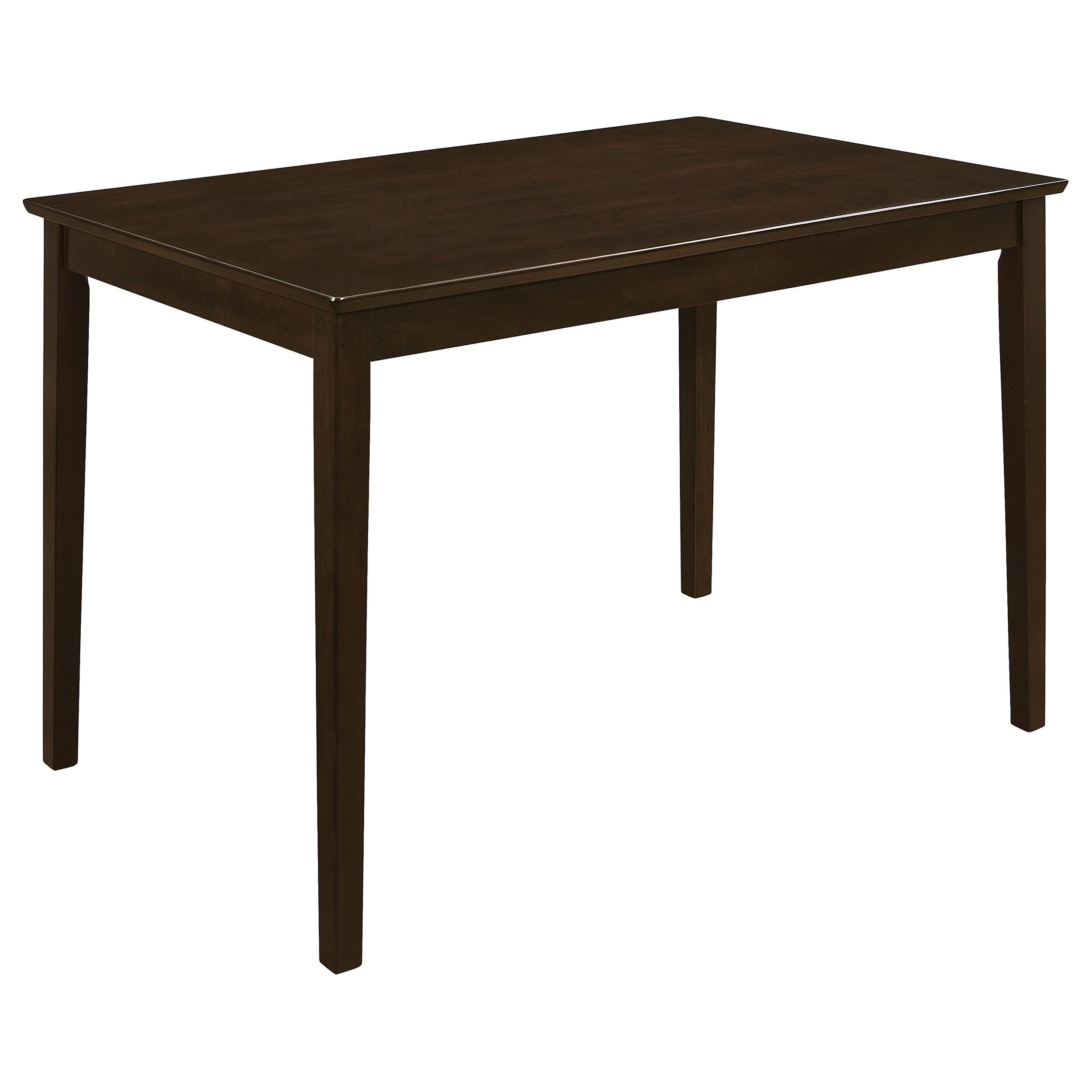  Coaster Furniture Guillen 150232 5-piece Rectangular Dining Table Set - Cappuccino IMAGE 2