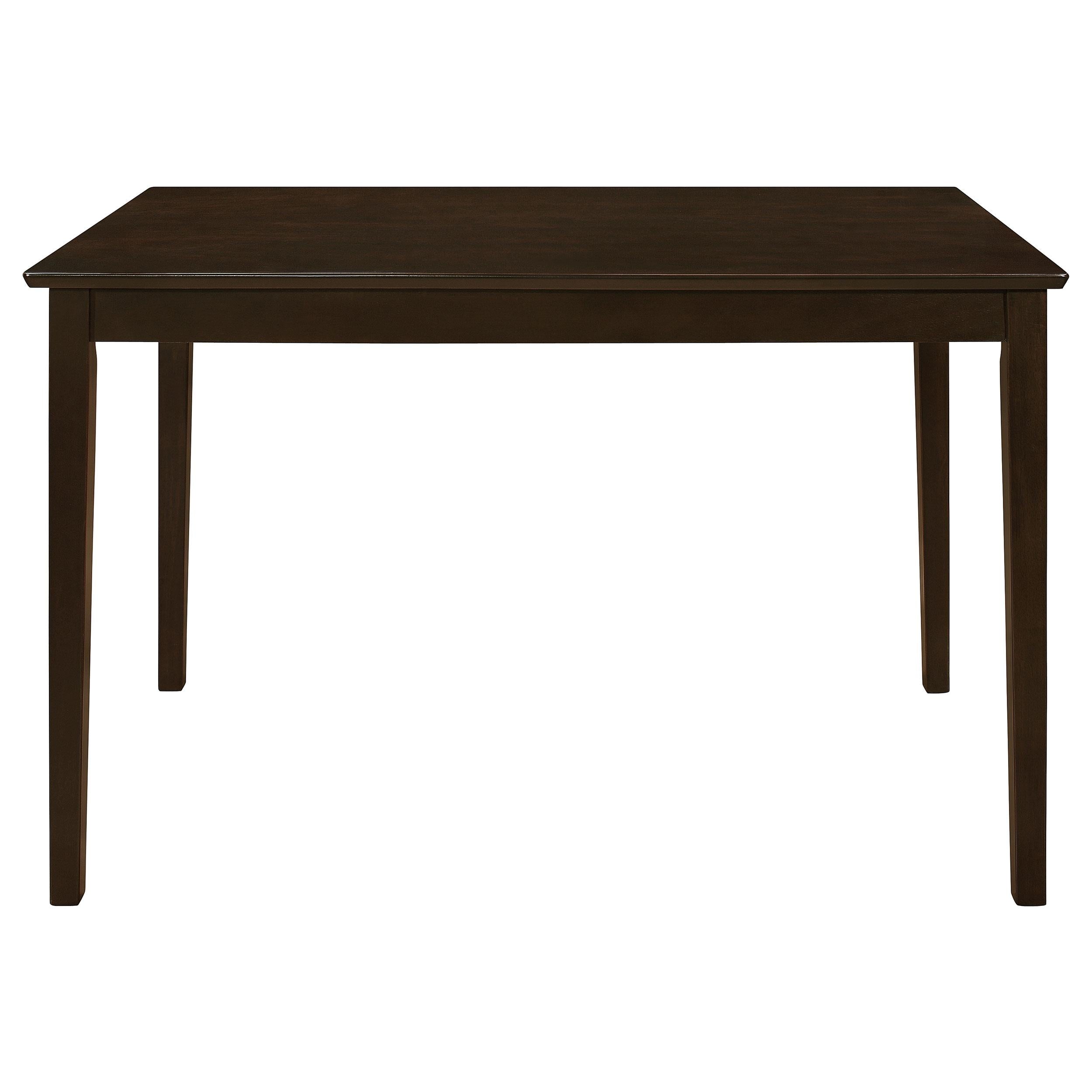  Coaster Furniture Guillen 150232 5-piece Rectangular Dining Table Set - Cappuccino IMAGE 3