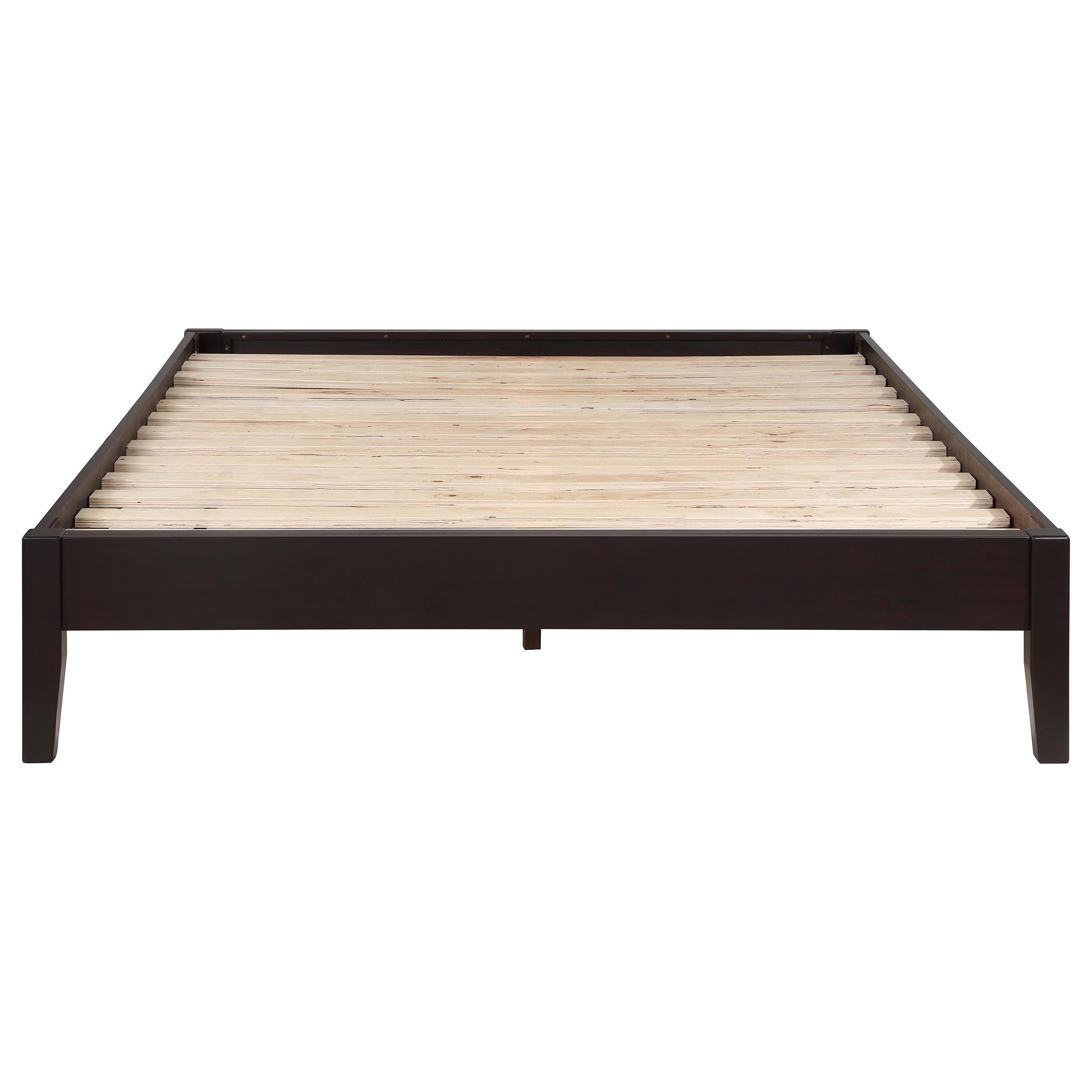  Size_Queen --  Hounslow 300555Q Queen Universal Platform Bed - Cappuccino IMAGE 4